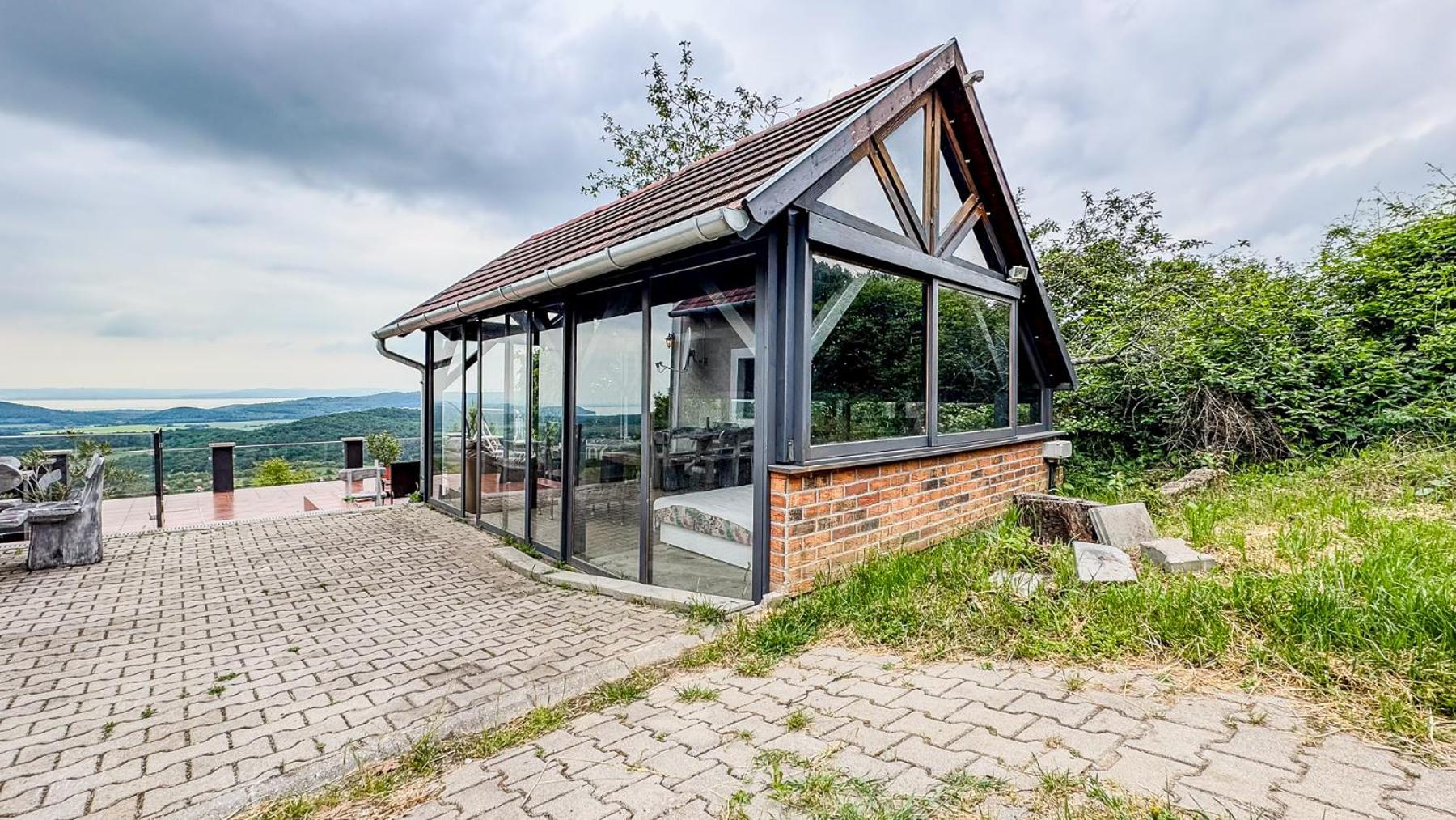 Borospince Vendégház Pécsely Exteriér fotografie